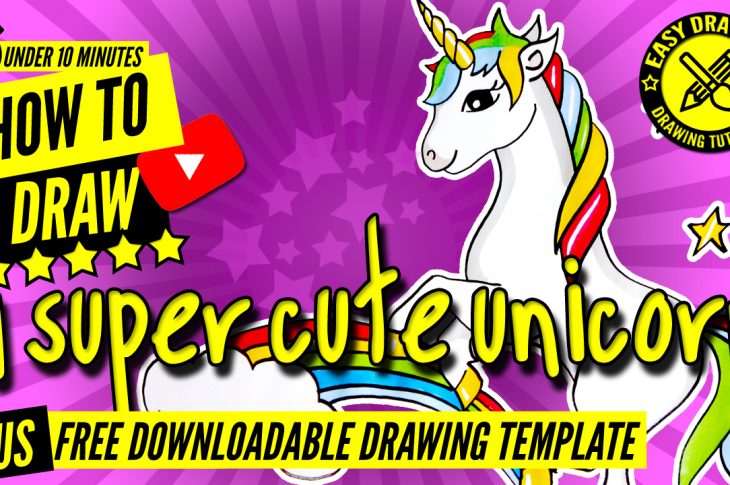 How to Draw a Super Cute Unicorn